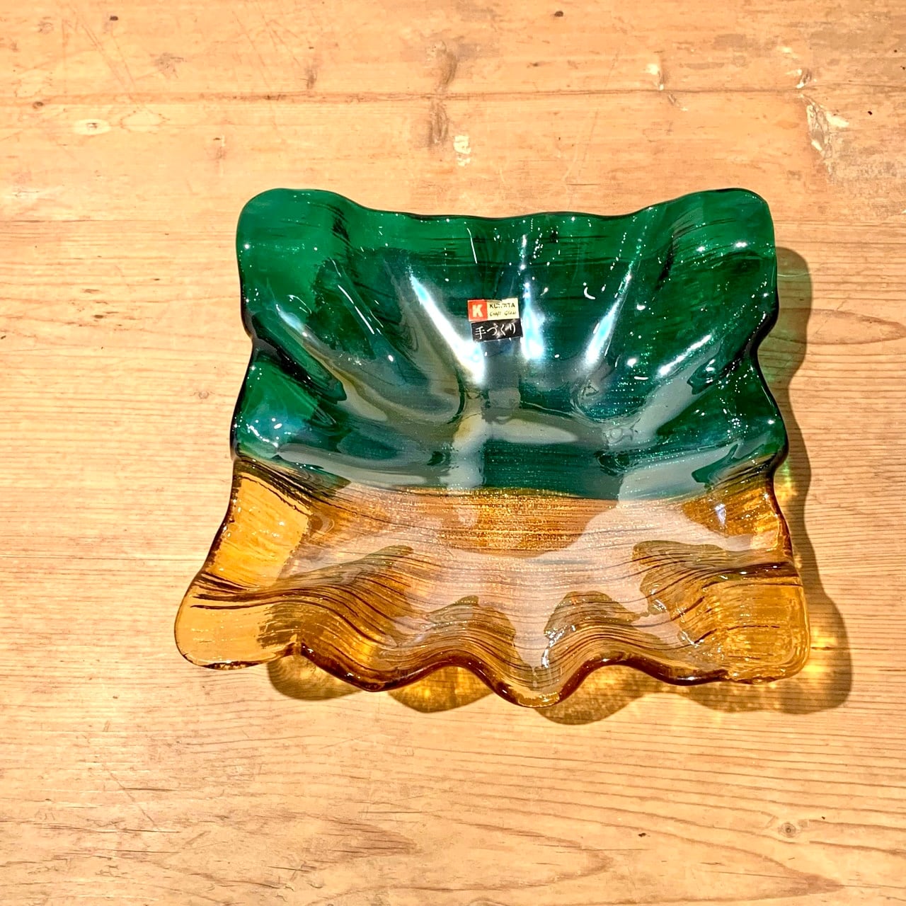 KURATA Craft Glass hand made モダンガラス ミッドセンチュリーな