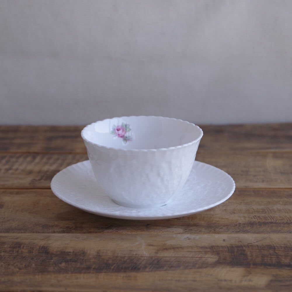 FAIENCERIE DE CHAROLLESフランス製陶器皿セット【ピンク】 FAIENCERIE