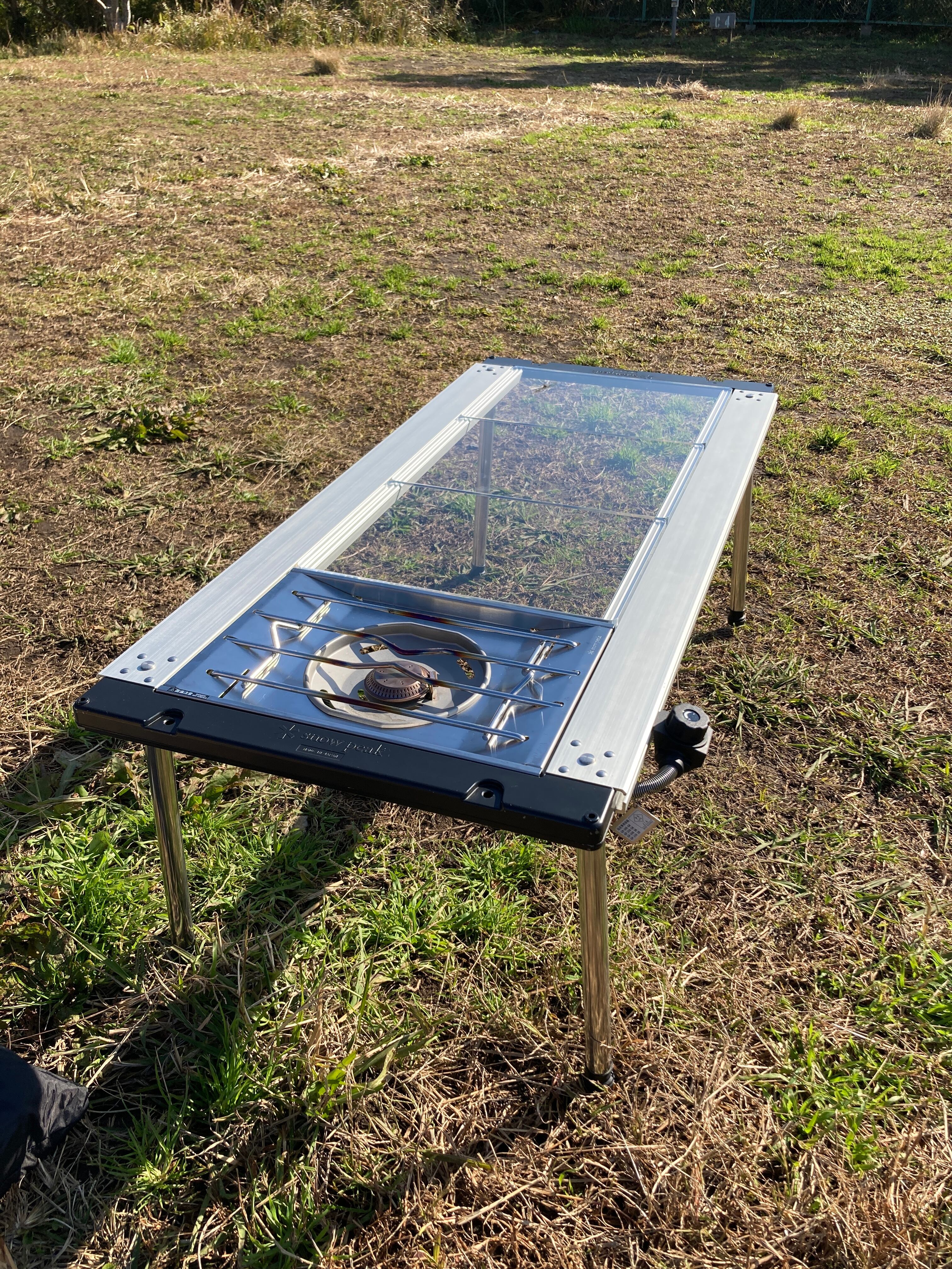 スノーピーク IGT テーブル用 アクリル天板 ハーフユニット（360×125