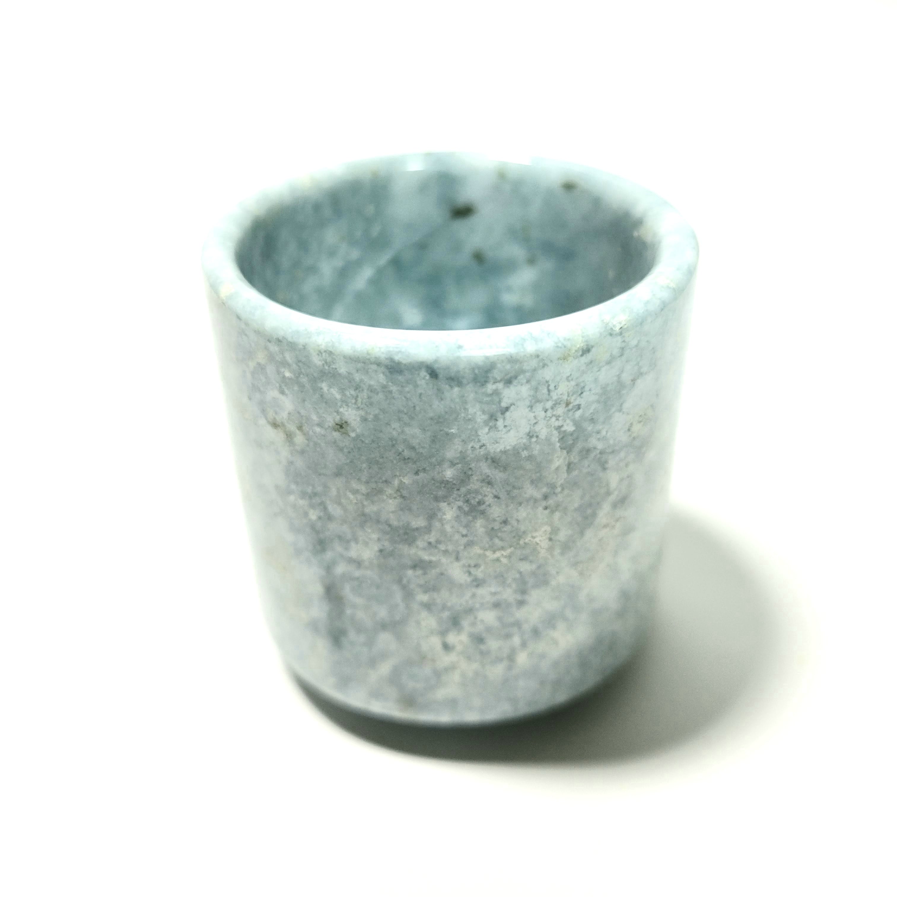 糸魚川翡翠【ぐい呑み】80cc BGN0003 | 糸魚川翡翠工芸家 赤羽可行BASE