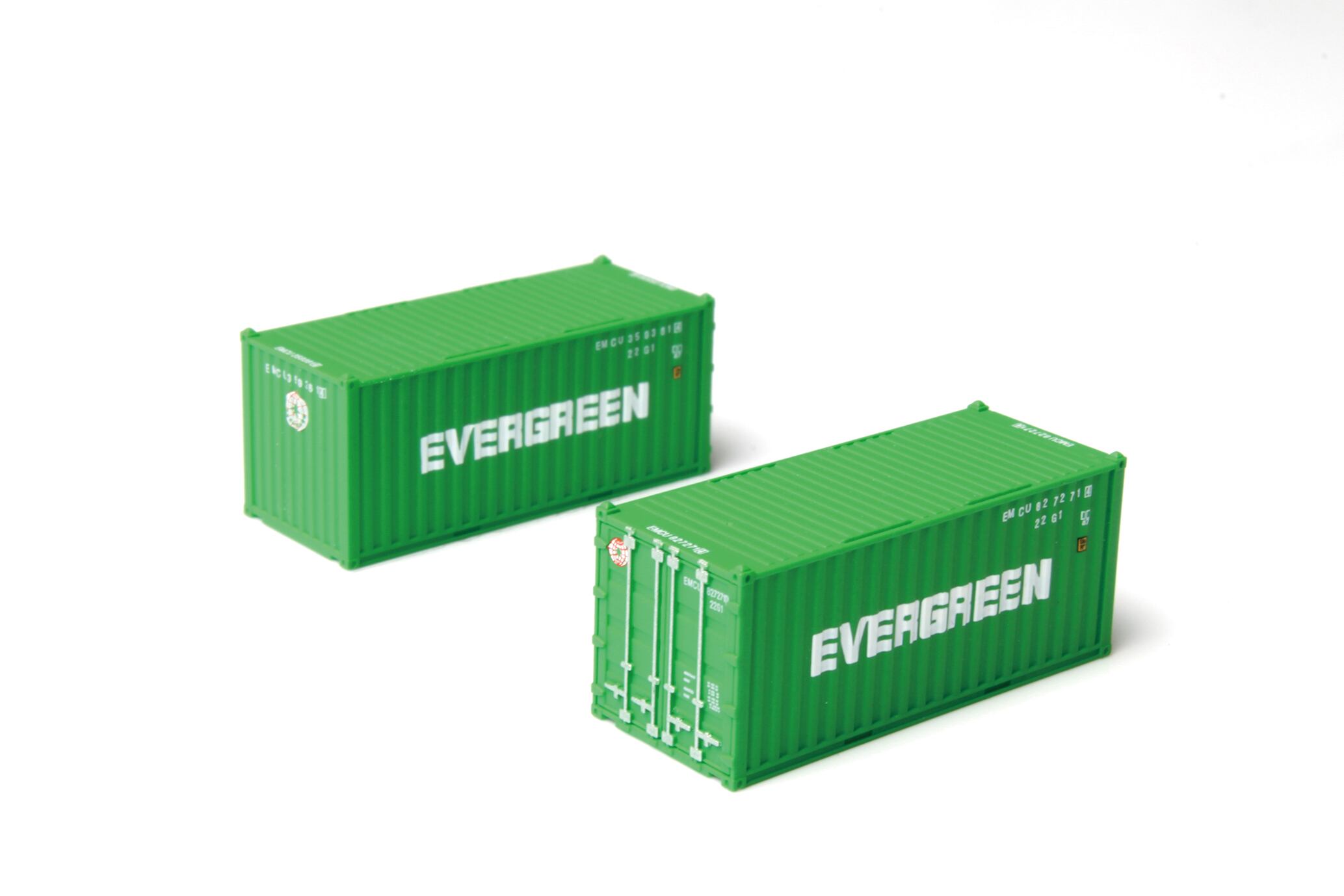 A108-4 EVER GREEN 20f 海上コンテナ (EVER GREEN 20f Marine