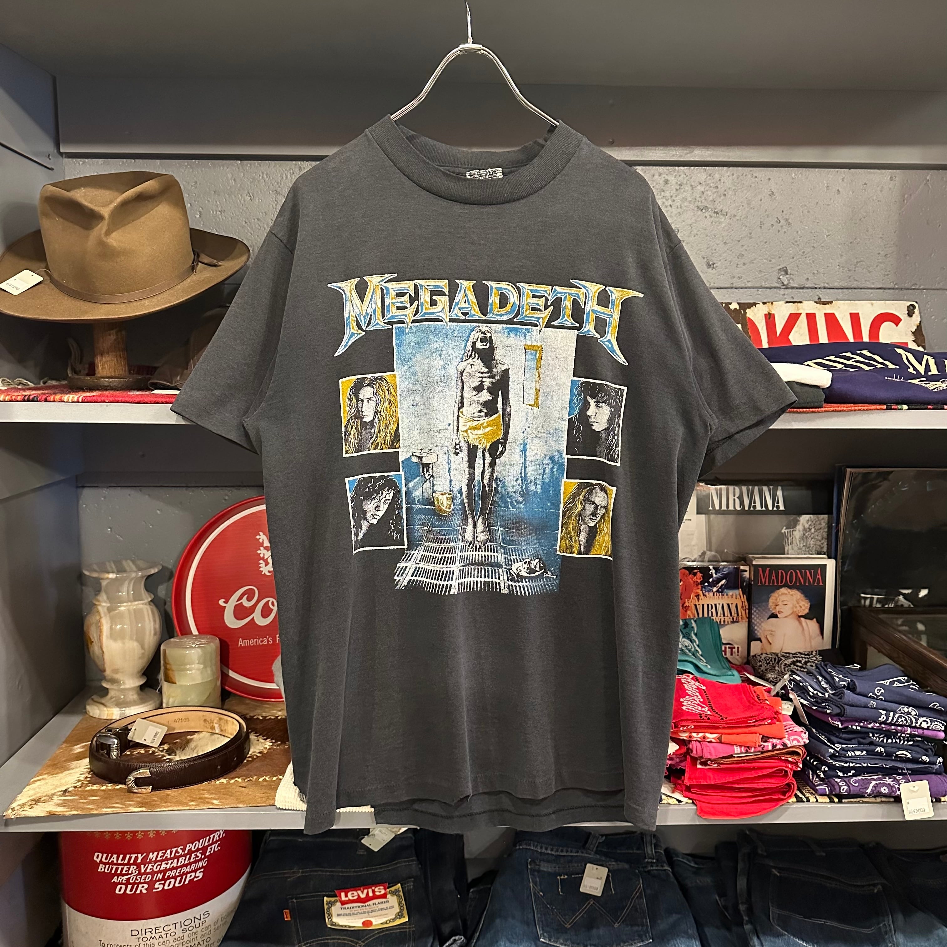 FRUIT OF THE LOOMTシャツ M MEGADETH 平成アメカジ FRUIT OF THE