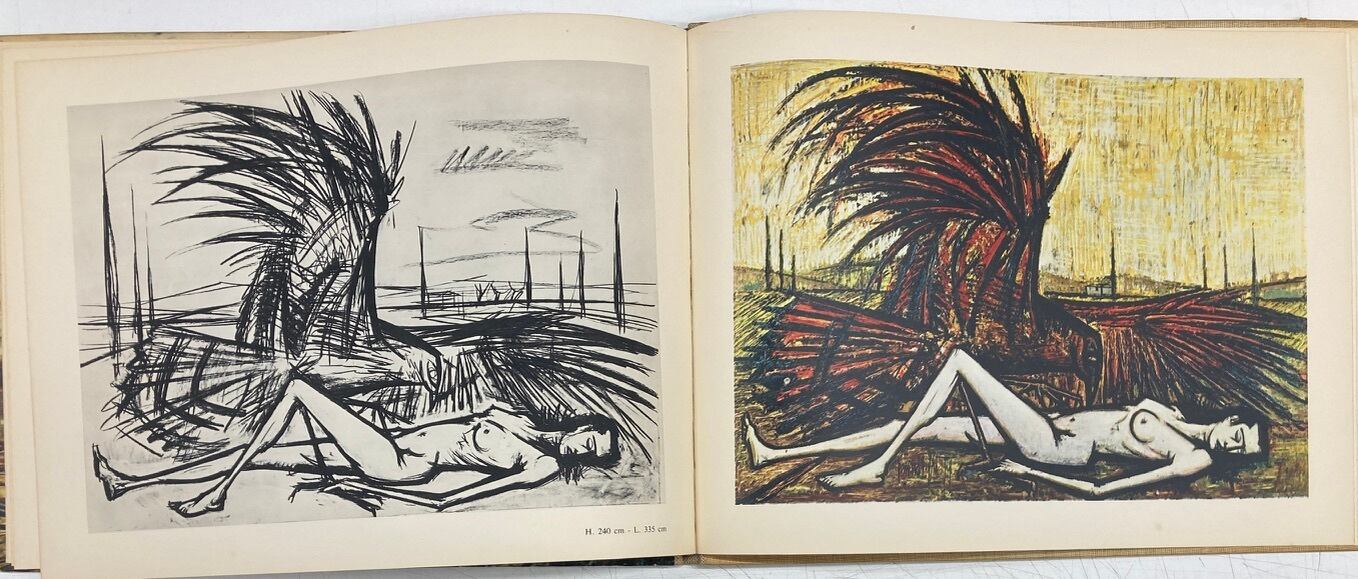 Les oiseaux de Bernard BUFFET（ベルナール・ビュッフェ）1960年 Art