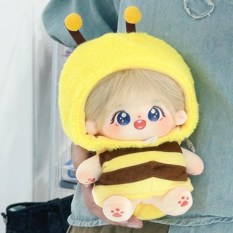 10cm.15cm.20cmぬい服】 かわいい ミツバチの着ぐるみ服 ぬいぐるみ用