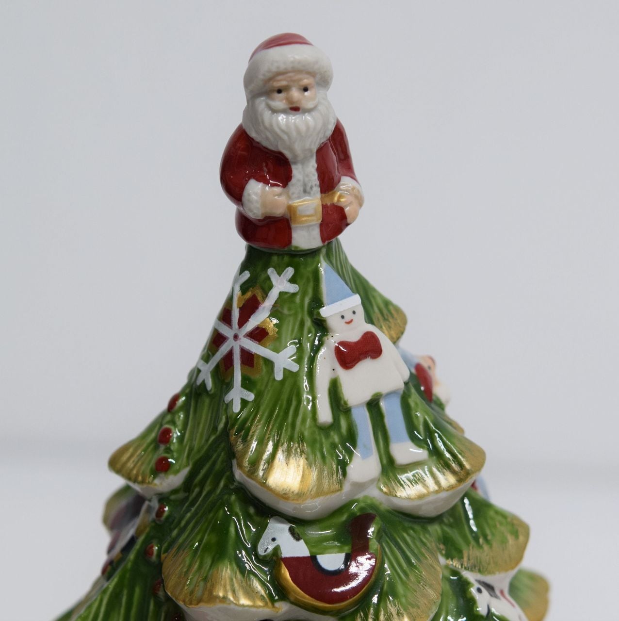 ビレロイ＆ボッホ オルゴール付きクリスマスツリー キャンドルホルダー