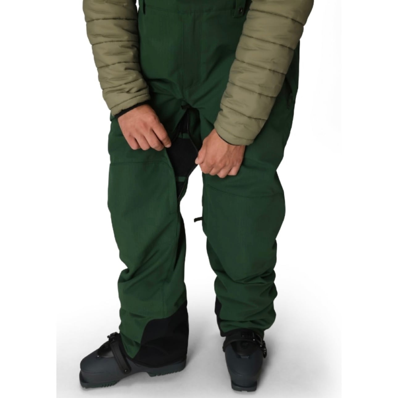 686 『 Men's Hot Lap Insulated Bib - Moss Green Ripstop 』 25-26