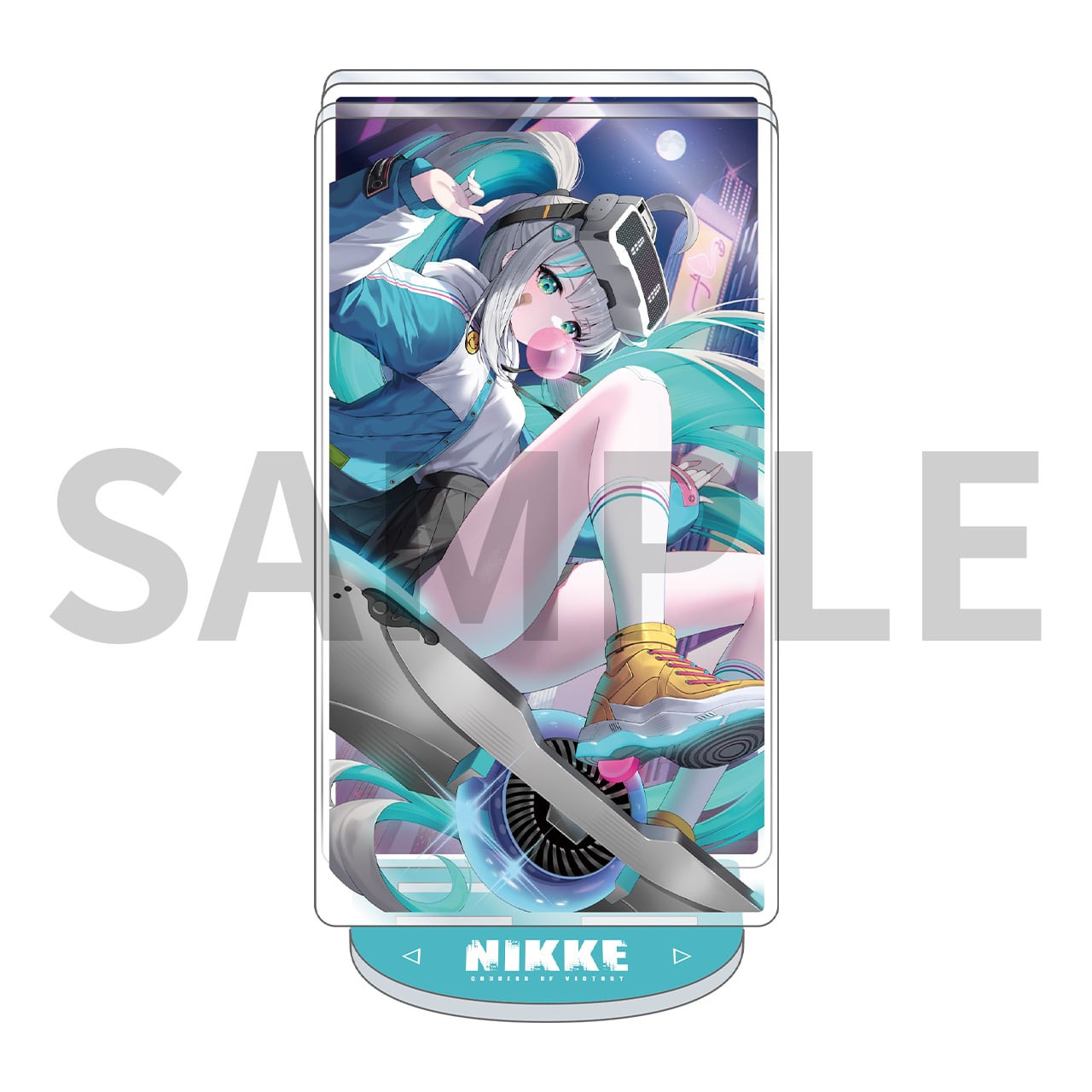 ストア限定】NIKKE ミニジオラマアクリル-満月の下でニケと共に