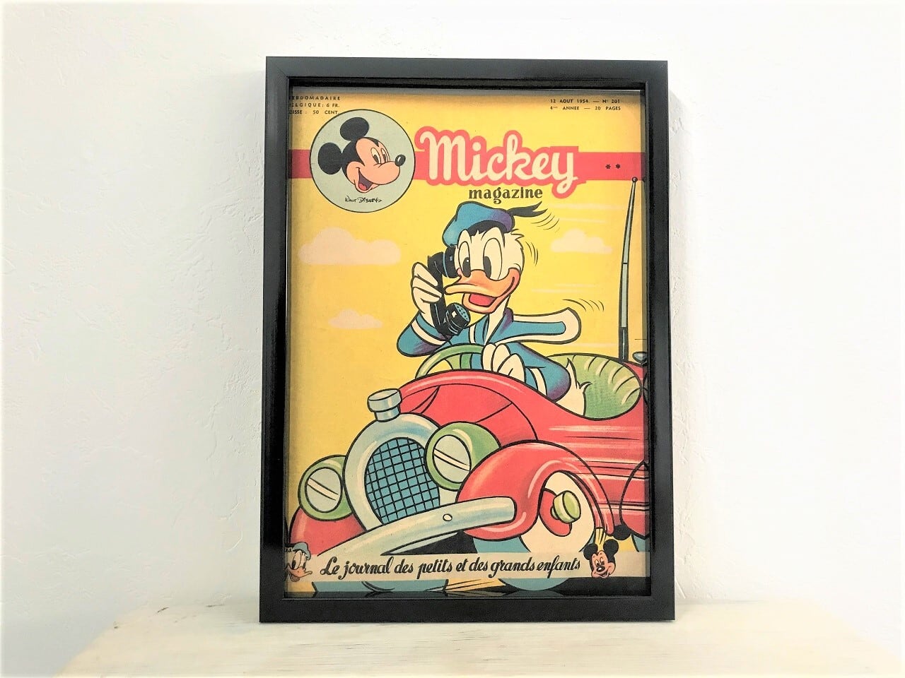 1954 Walt Disney MICKEY MAGAZINE French | AFTER DARK