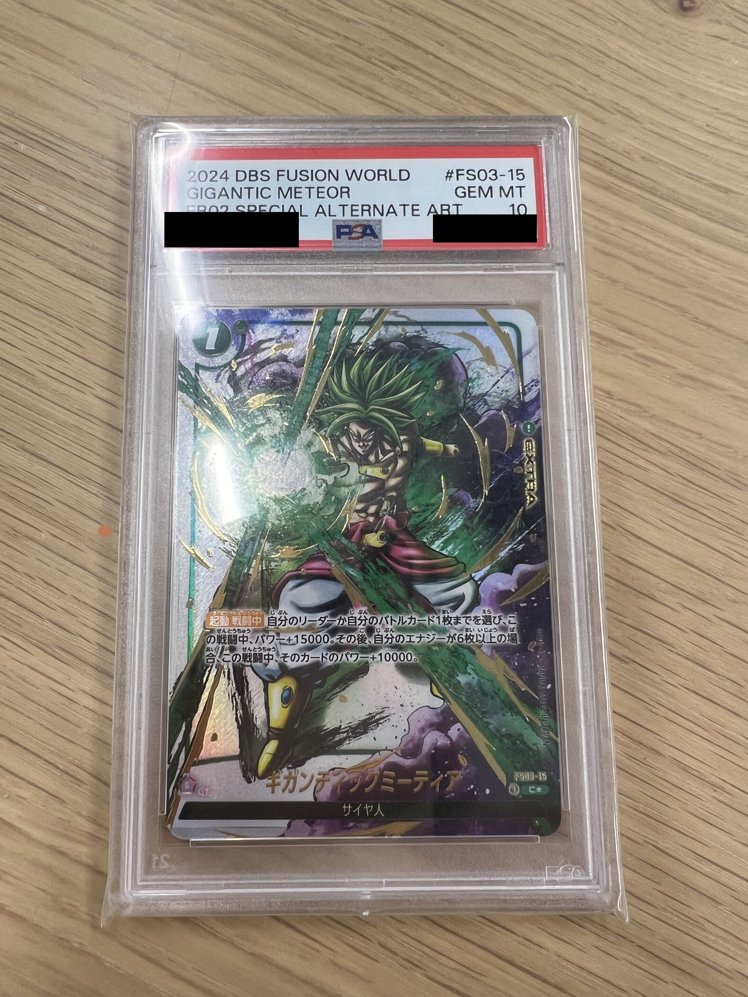 ギガンティックミーティア 墨絵 PSA10 ① ギガンティックミーティア