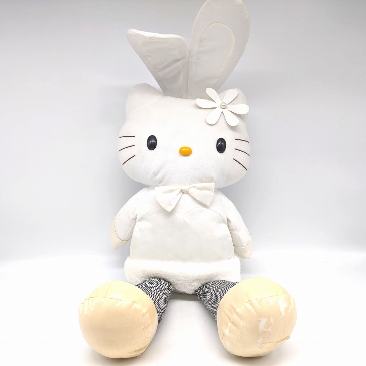 サンリオ・エイコー・キティちゃん・バニーガール・白・ぬいぐるみ・No