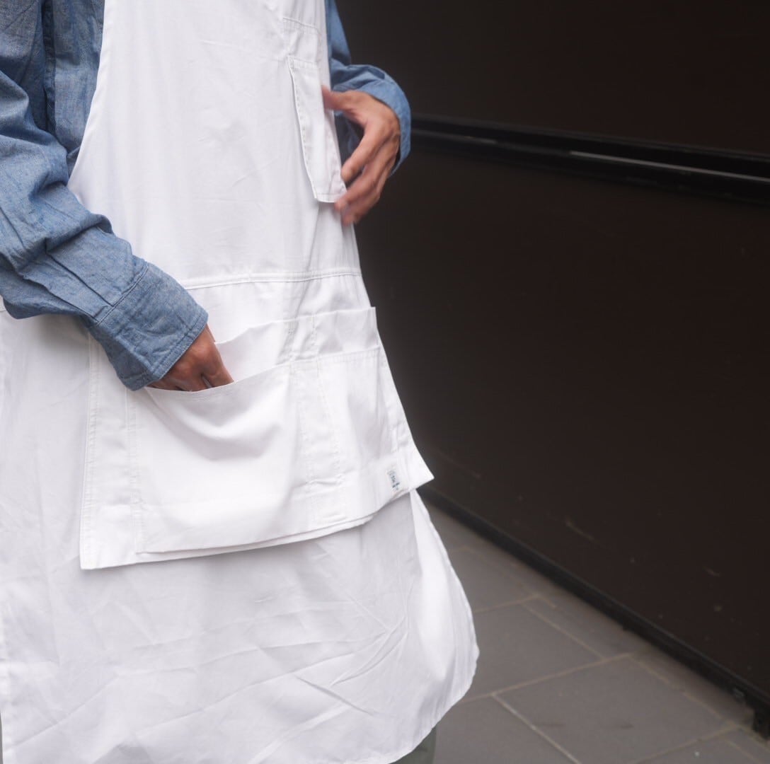 SASSAFRAS(ササフラス) / Landscaper Apron-White- (SF-242132) | Signs
