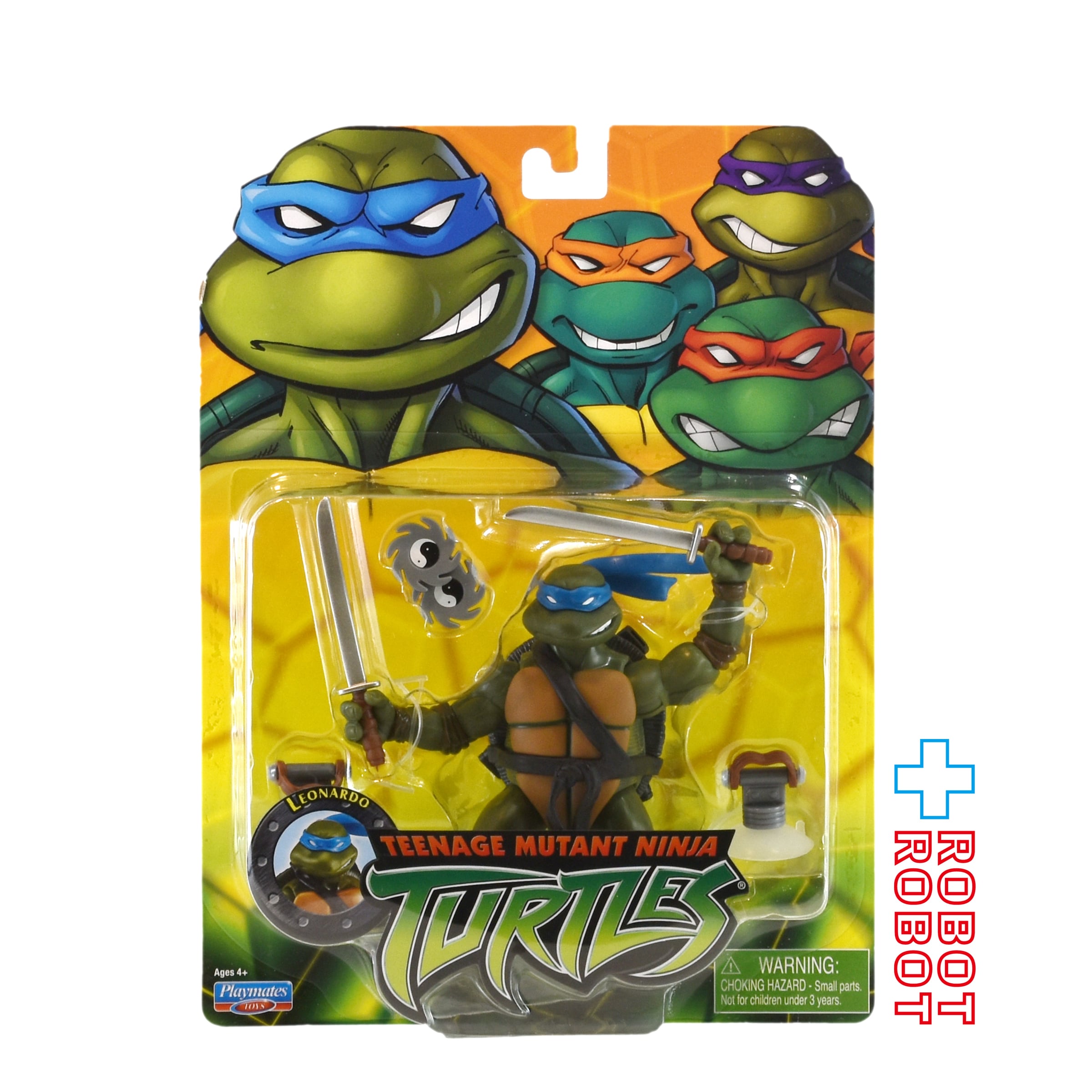 プレイメイツ タートルズ TMNT クラシック 2003 レオナルド 4インチ