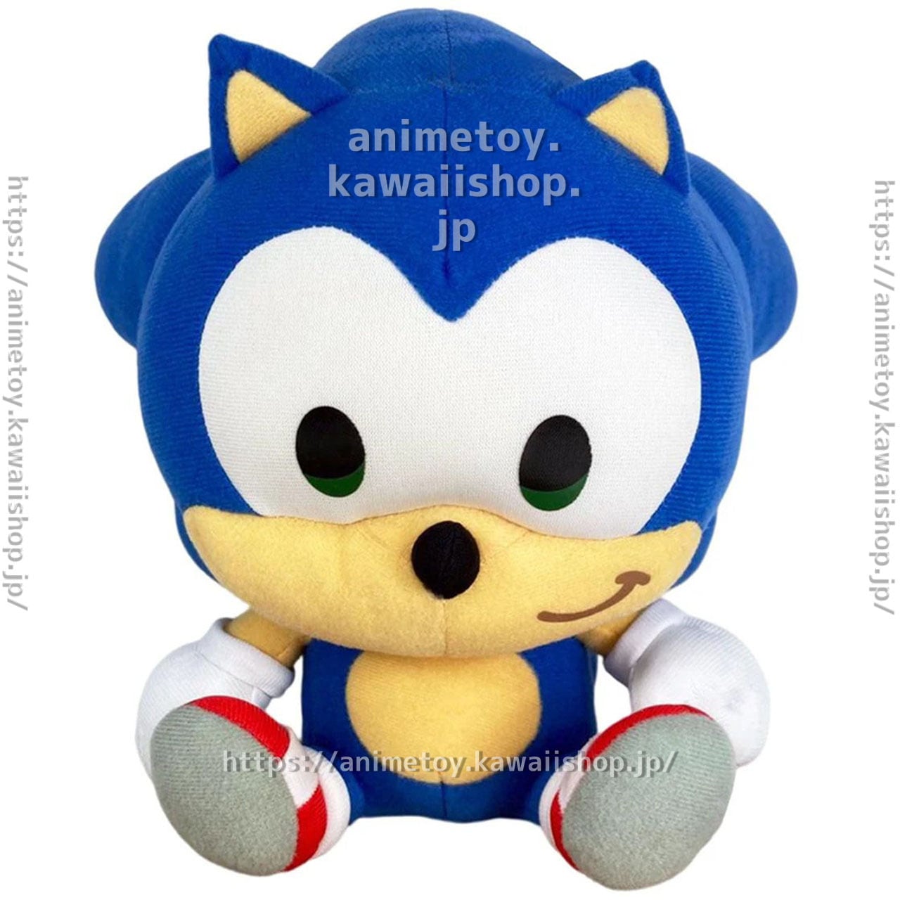 セガ ソニック・ザ・ヘッジホッグ ソニック ぬいぐるみ お座り
