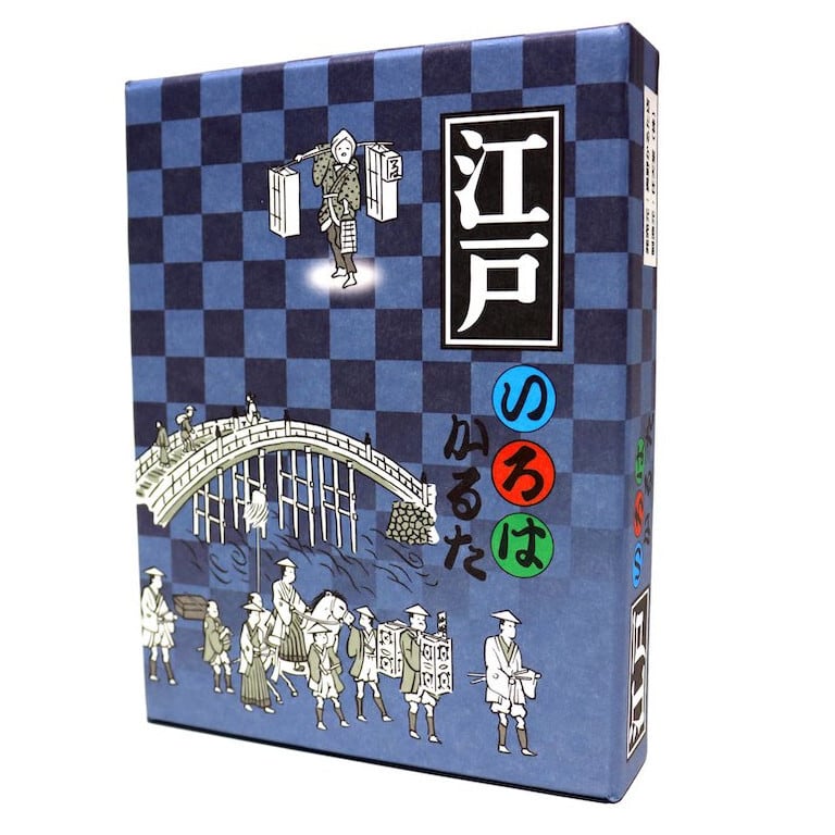 江戸いろはかるた | 木のおもちゃ専門店 おもちゃ箱 イカロス 公式