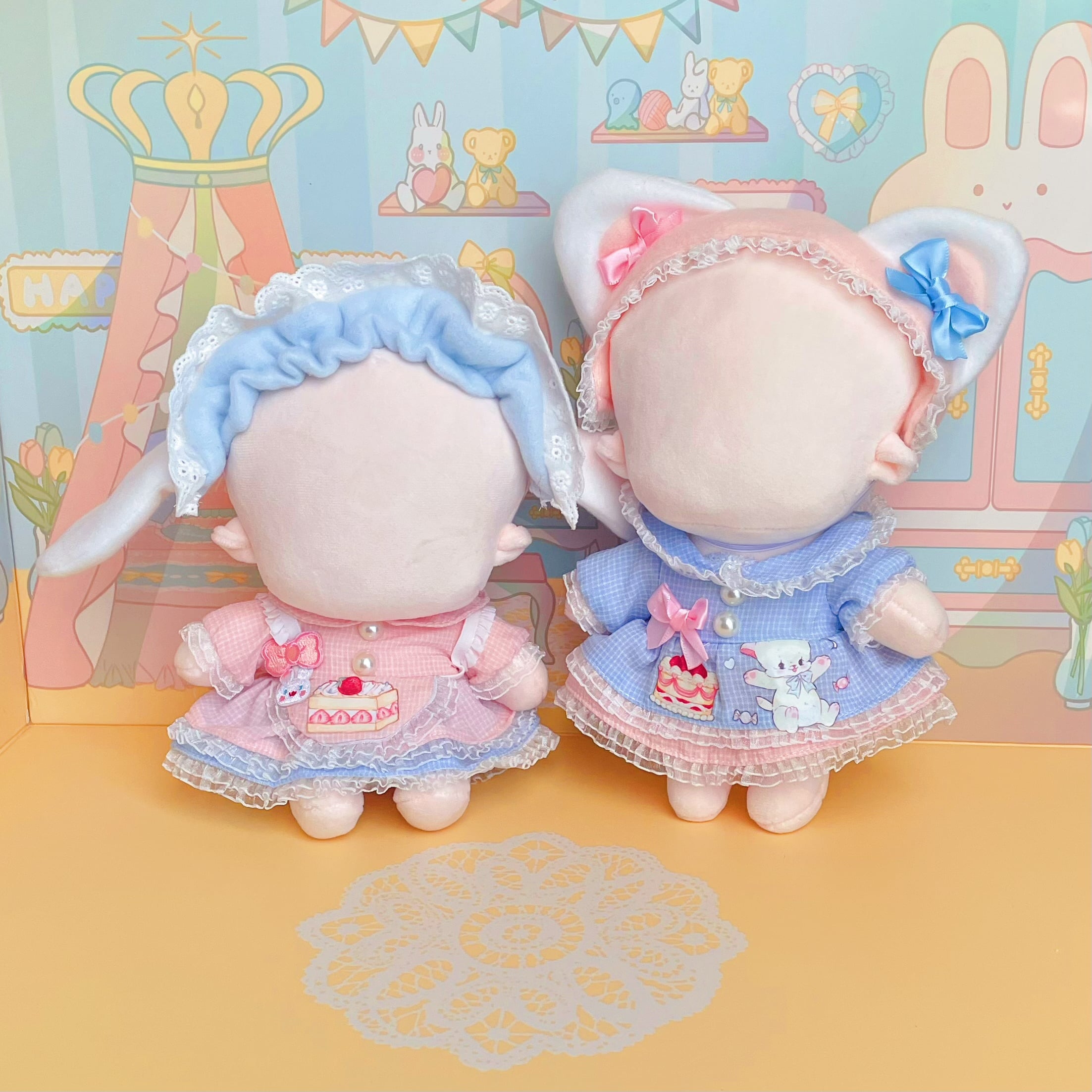 20cmぬいぐるみ用 着せ替え服 ぬい服 コスチューム ワンピース ドレス