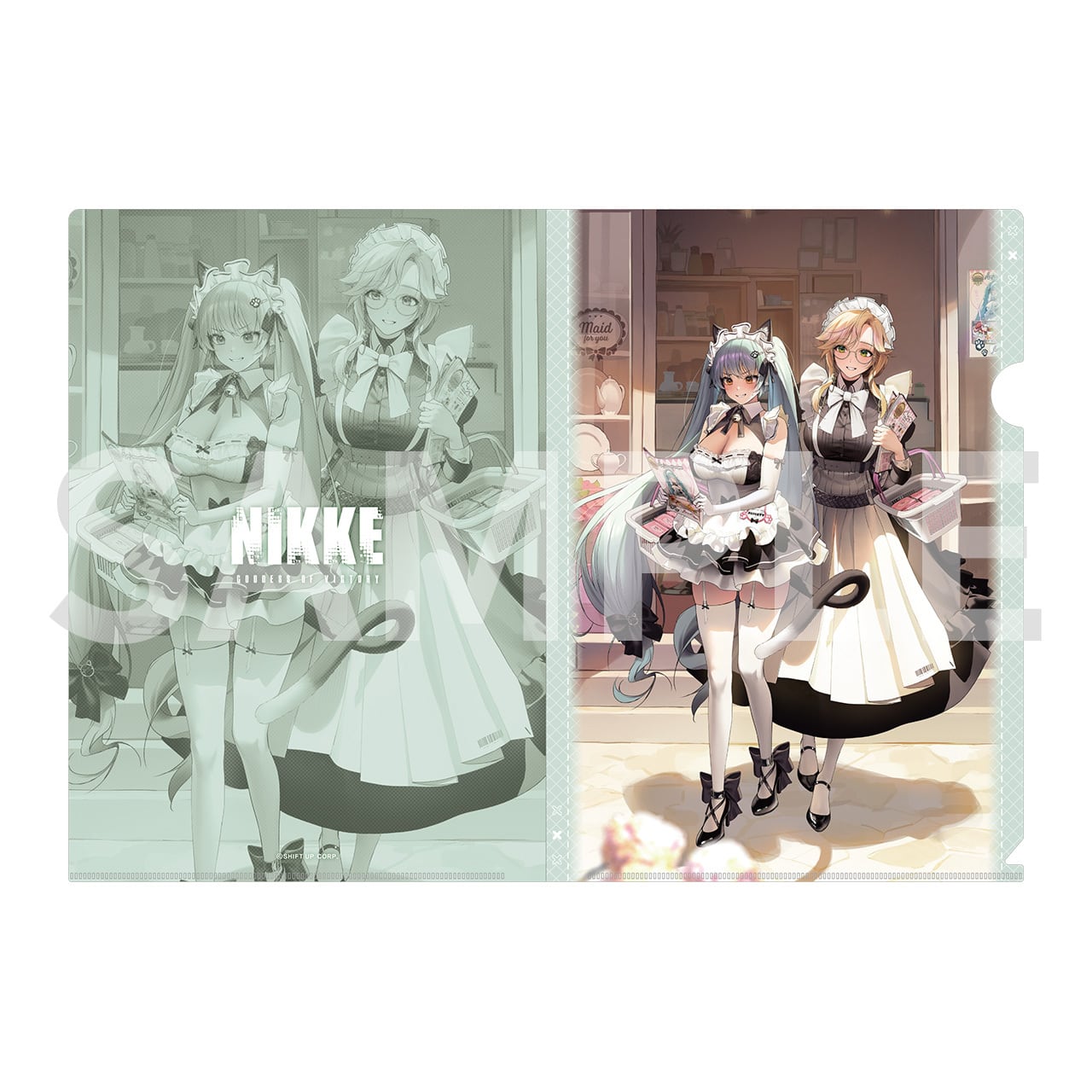 勝利の女神：NIKKE(ニケ) ラピ アクリルスタンド& クリアファイル SD