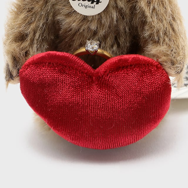Steiff × BIJOUPIKO RING BEARER BROWN (シュタイフ×ビジュピコ リング