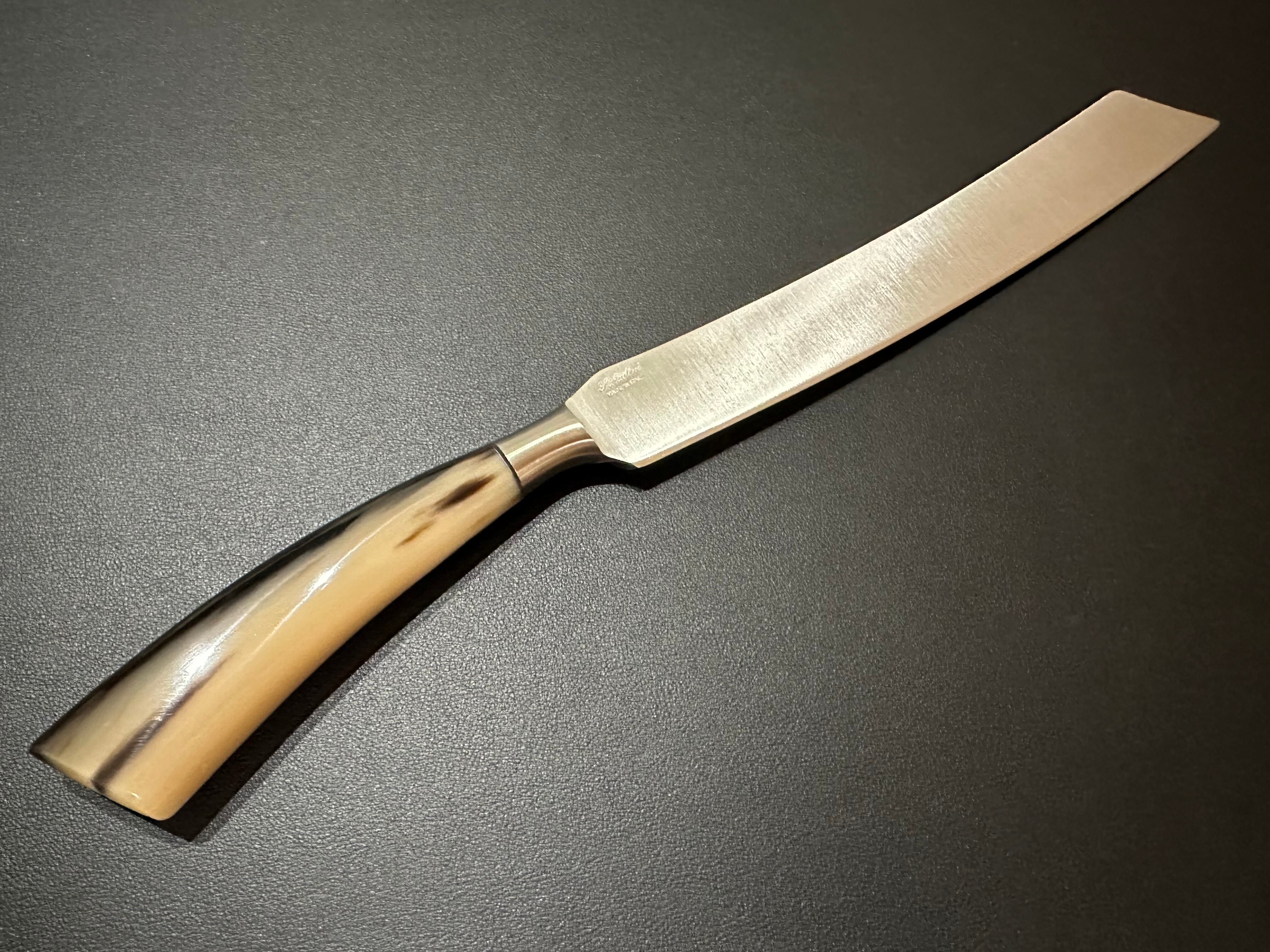 5007.C サラミ（ソーセージ用）ナイフ “牛角” COLTELLO DA SALUMI