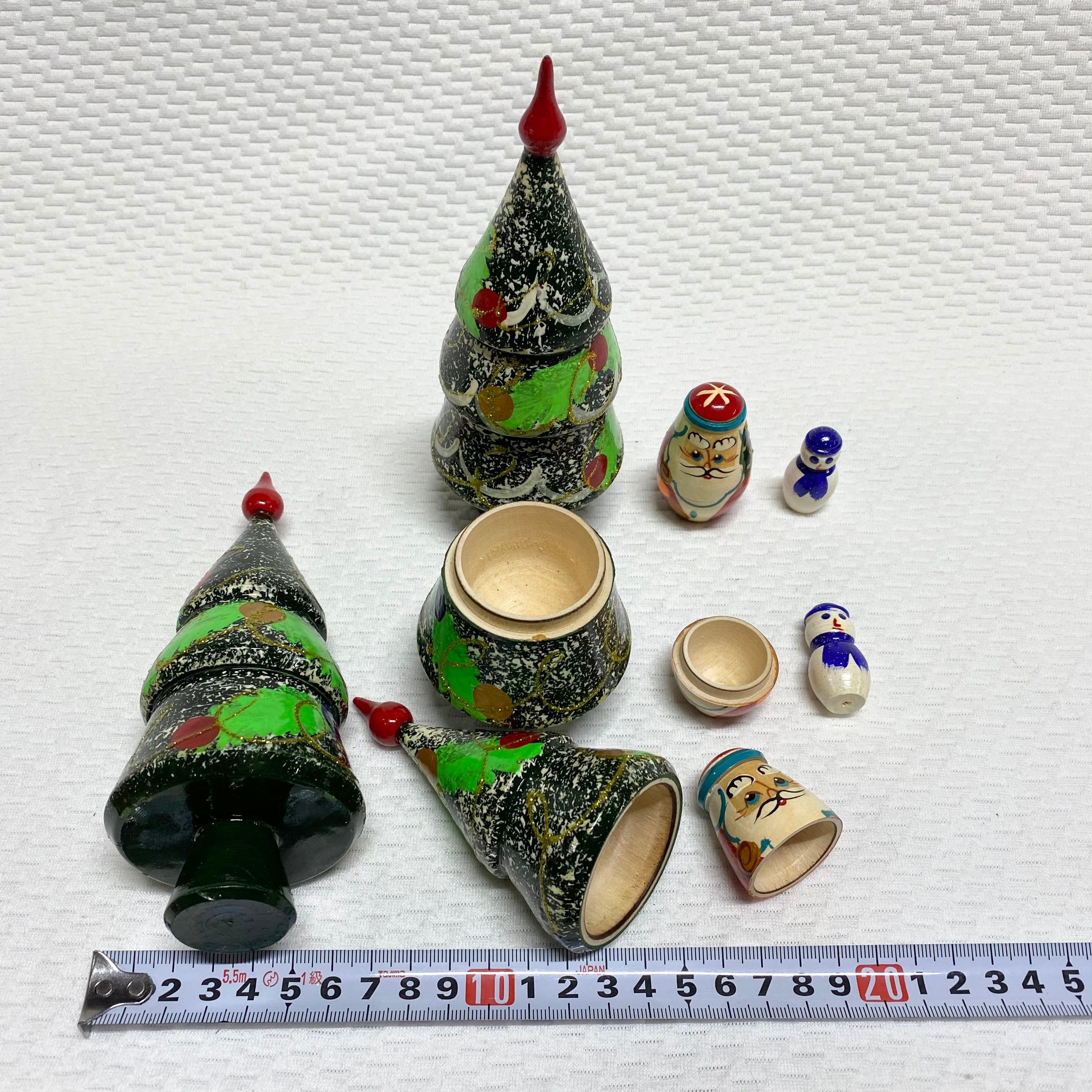 マトリョーシカ【ロシア】ツリーTall クリスマス雑貨 Xmasインテリア
