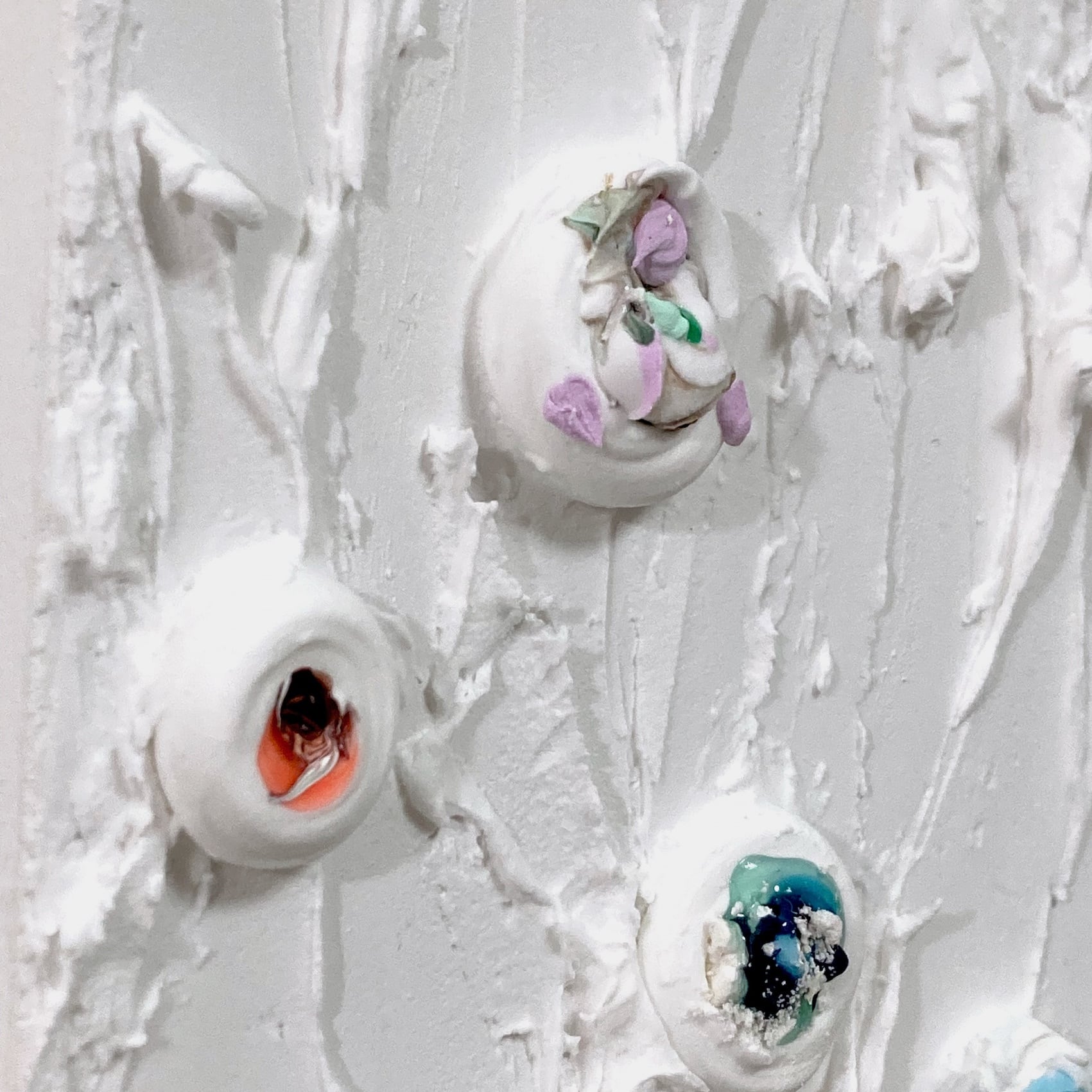 The letter from stars ＊18」原画 モダンアート テクスチャーアート