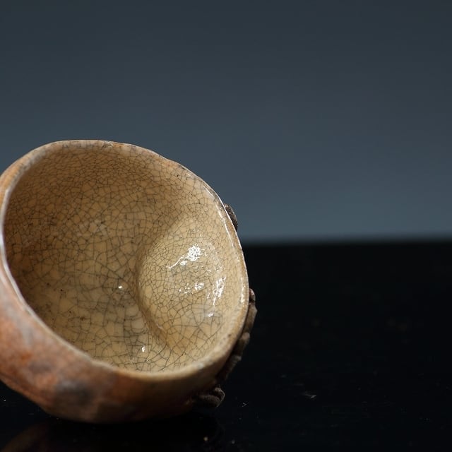時代物 屋島焼 ( YASHIMA Ware/ Kagawa, 明治初期(1860年代)頃) 高浮彫