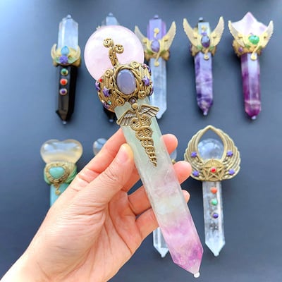 Magica wand クリスタルヒーリングワンドⅠ M23325 | 奇妙な洋装雑貨店
