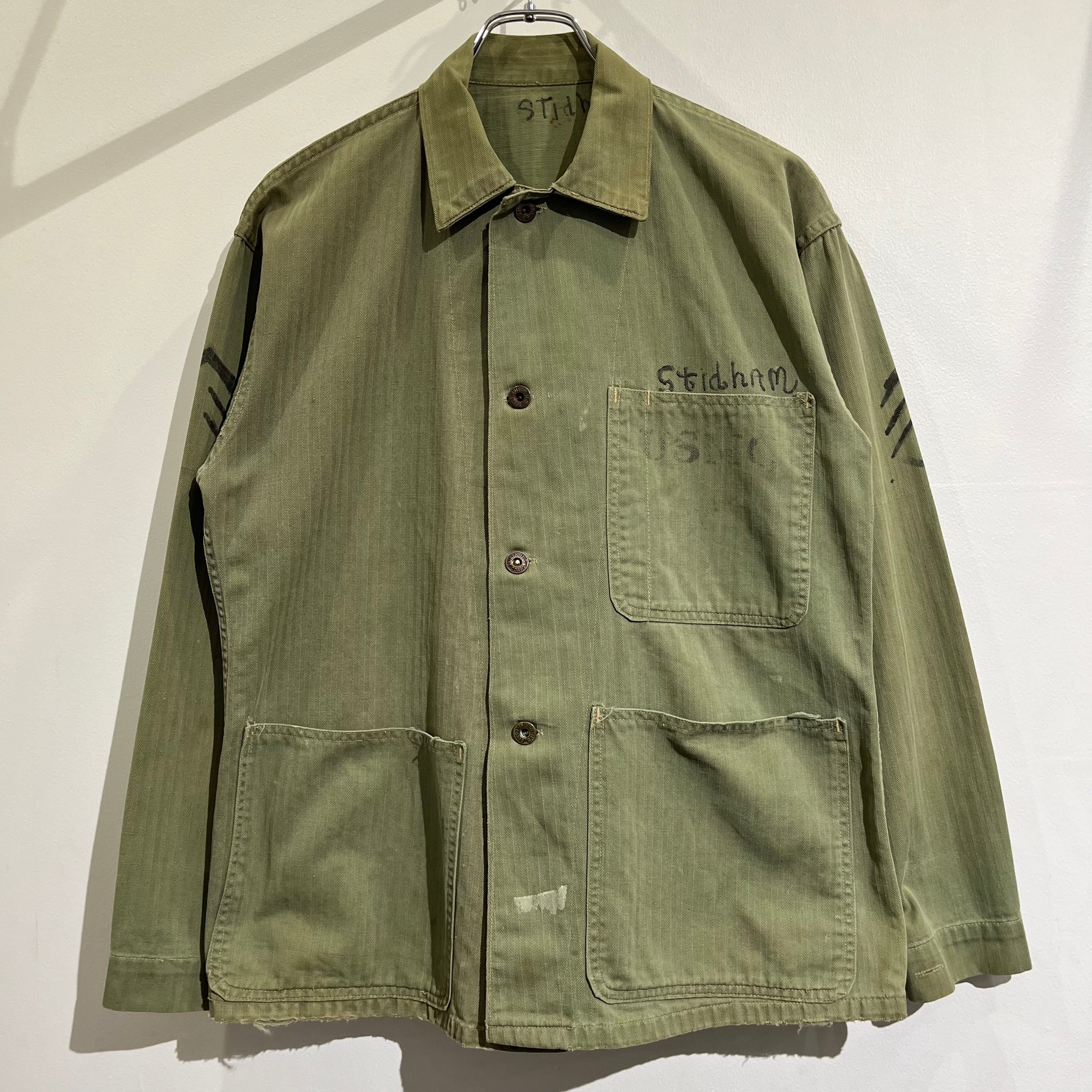 40s USMC P-41 HBT Jacket 40s USMC P-41 ヘリンボーンツイール