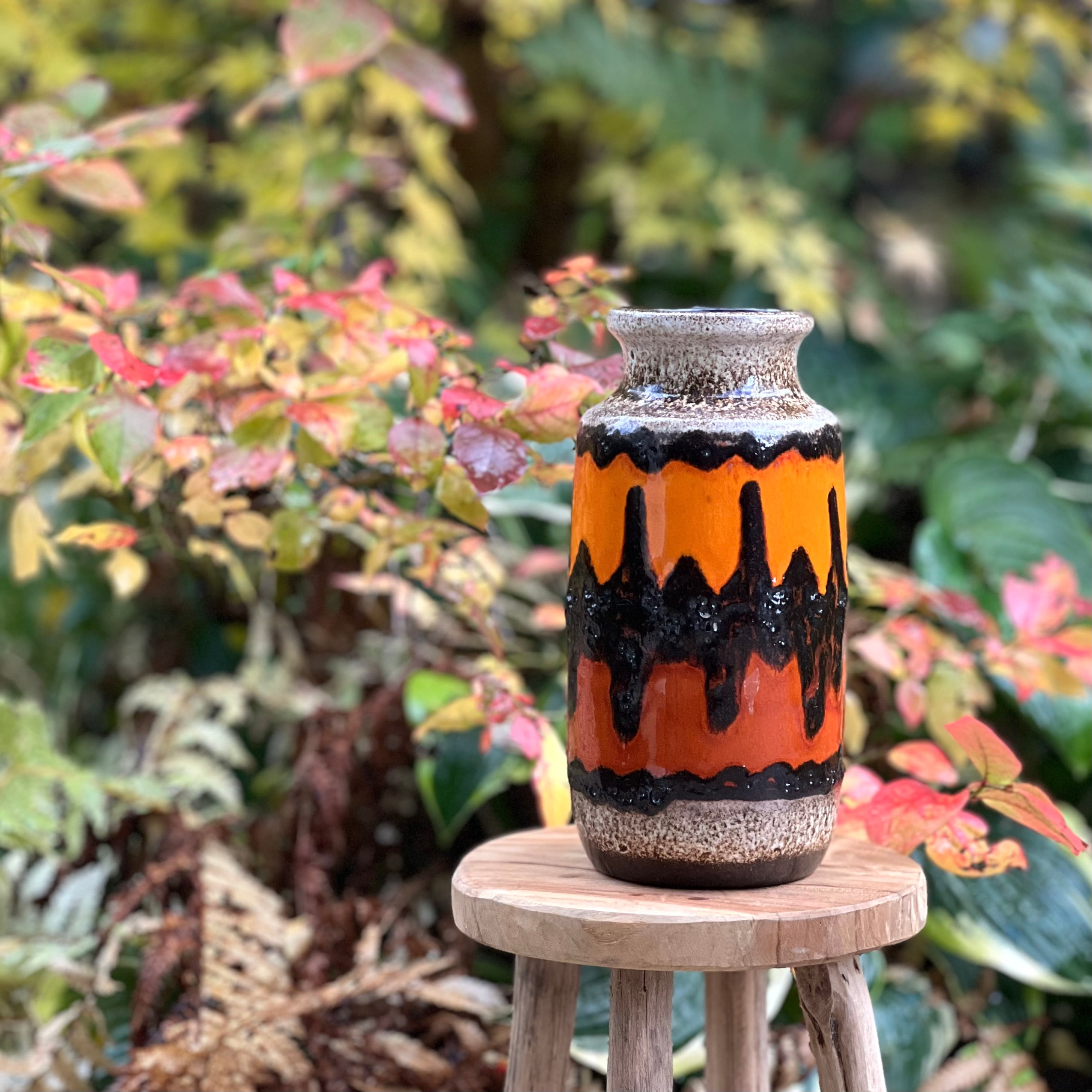 Fat Lava 花瓶 | Scheurich 213 20 | PolePoleDecor｜Vintage Vase 専門店