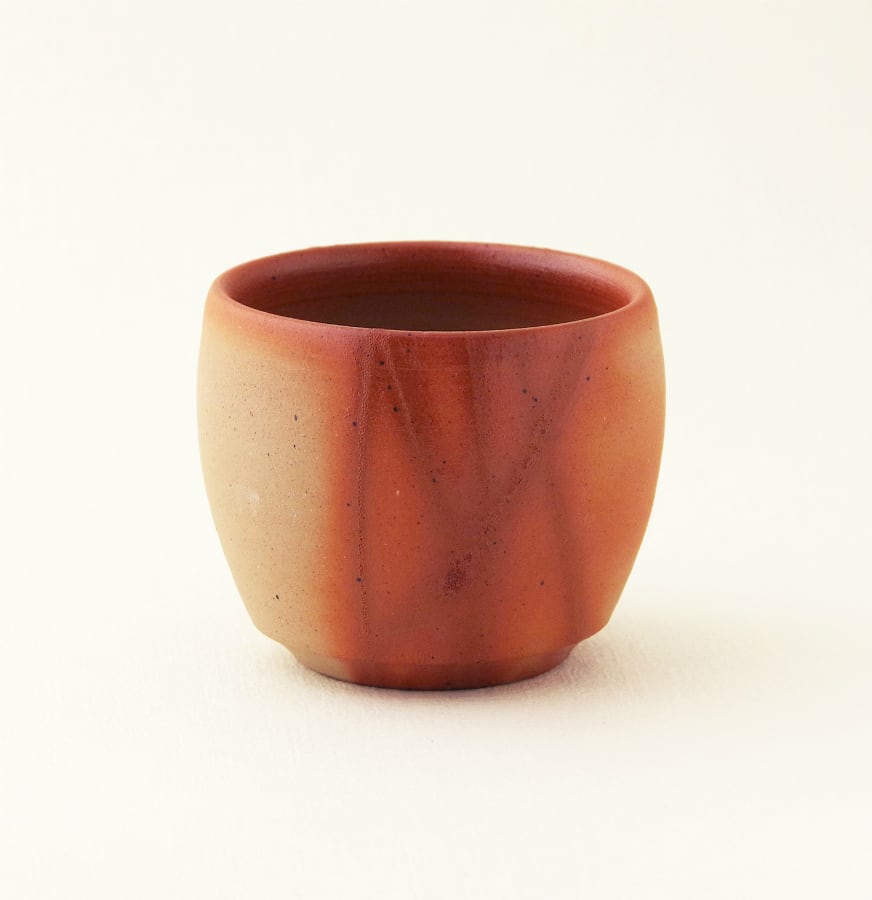備前焼 湯呑 火襷 仁堂窯 大森宏明【伝統工芸品】【民藝品】【ギフト