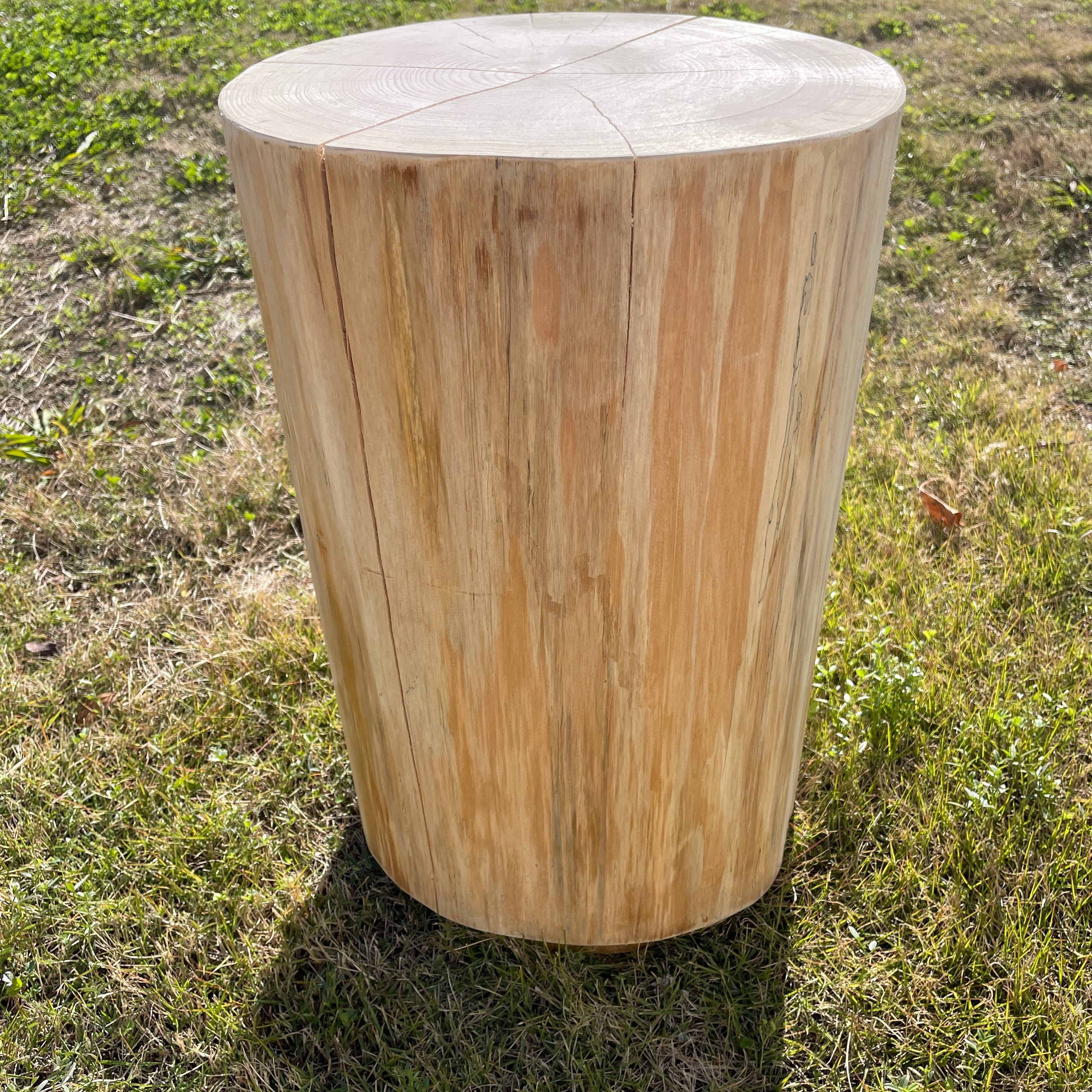 訳アリ特価】桧の丸太スツール 直径25～30cm前後 高さ42cm | ”山地