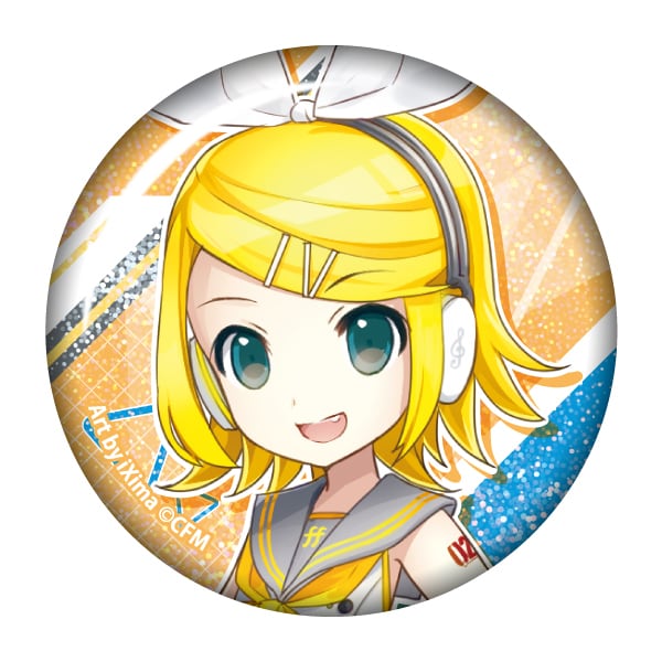 トレーディンググリッター缶バッジ（iXima） | 雪ミク スカイタウン