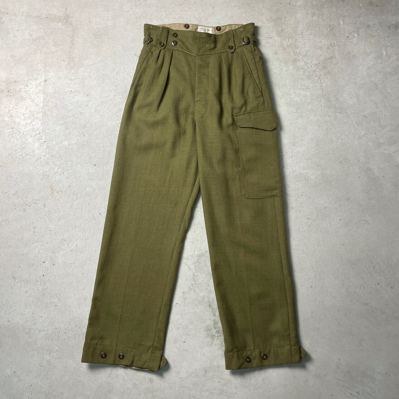 50年代 オーストラリア軍 ウール グルカパンツ ミリタリーパンツ
