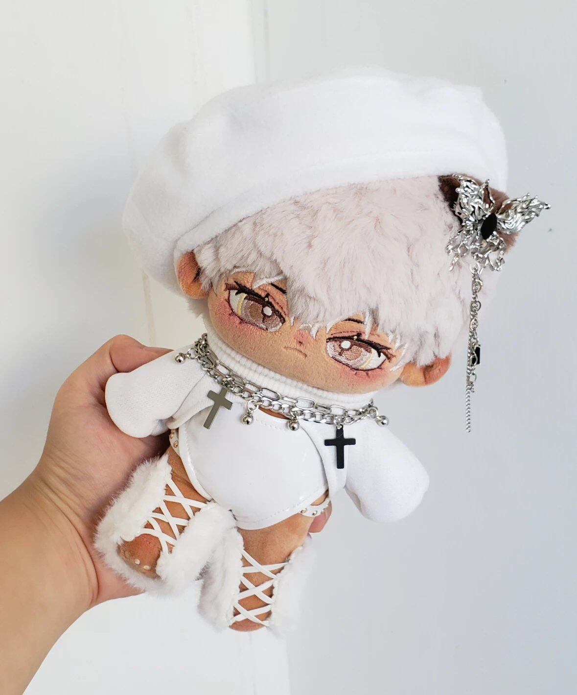 20cm30cmぬいぐるみ用 着せ替え服 ぬい服 招魂者 3点セット 2色