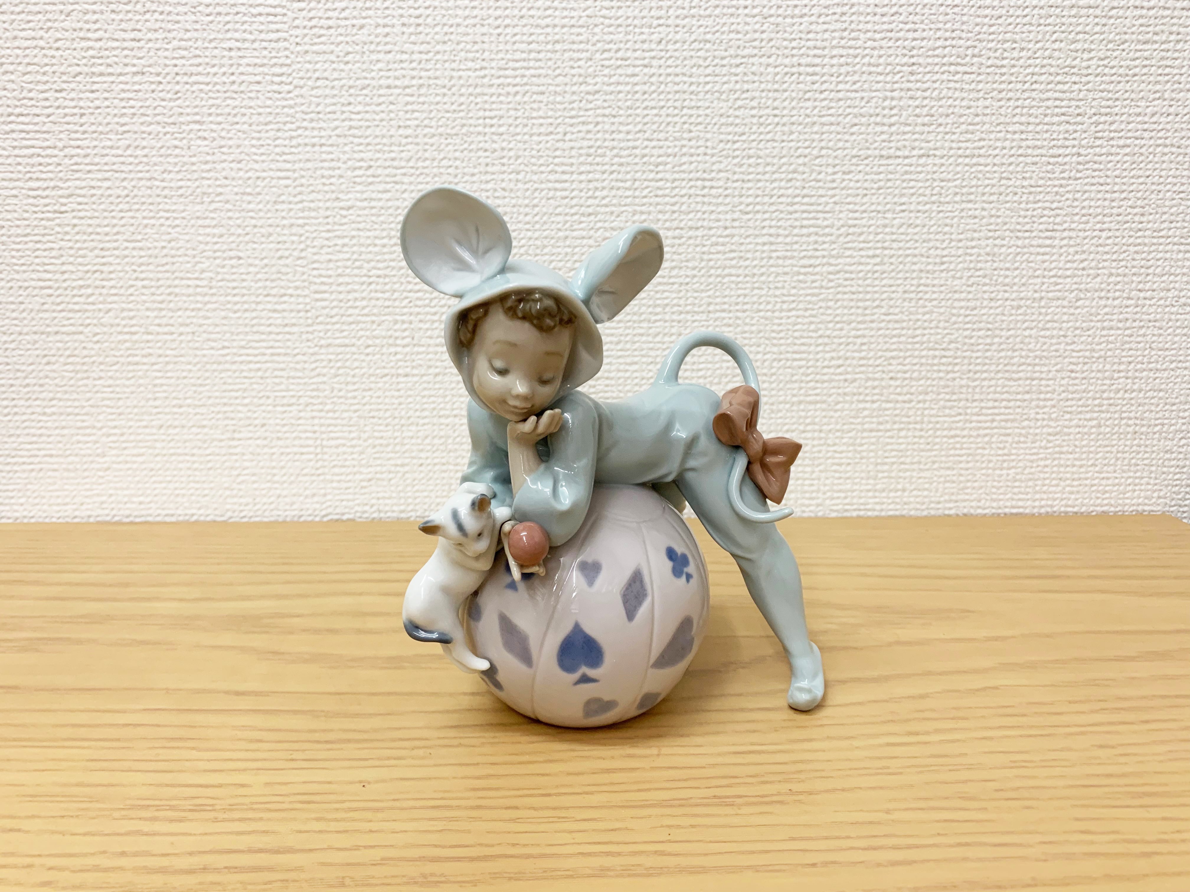 驚いた仔猫ちゃん（LLADRO / リヤドロ） | 猫本サロン 京都三条サクラヤ