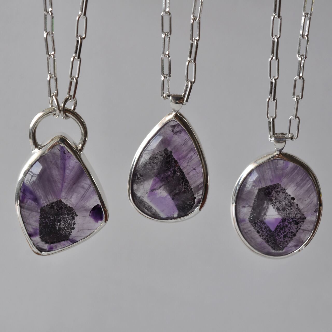 Trapiche Amethyst Necklace トラピッチェアメジスト ネックレス