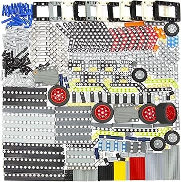 Habow 415個のテクニックパーツ アクスルピンコネクタ プルバック
