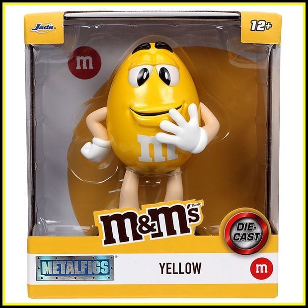 エムアンドエムズ】m&m's/M&M'S/ダイキャスト/フィギュア/イエロー
