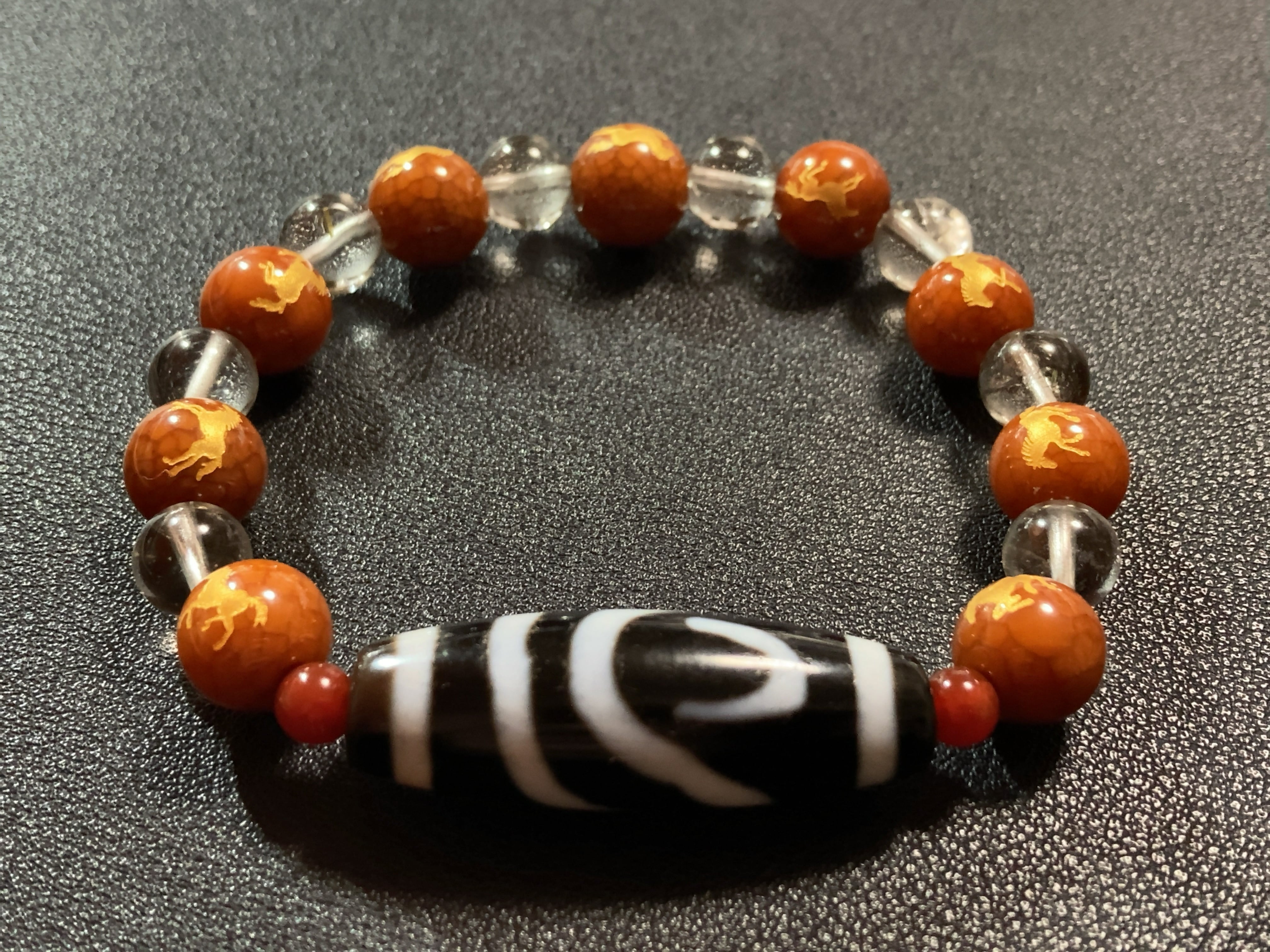 872 天珠 上肯 山景一眼天珠 dzibeads！ 良い 872 天珠 上肯 山景一眼