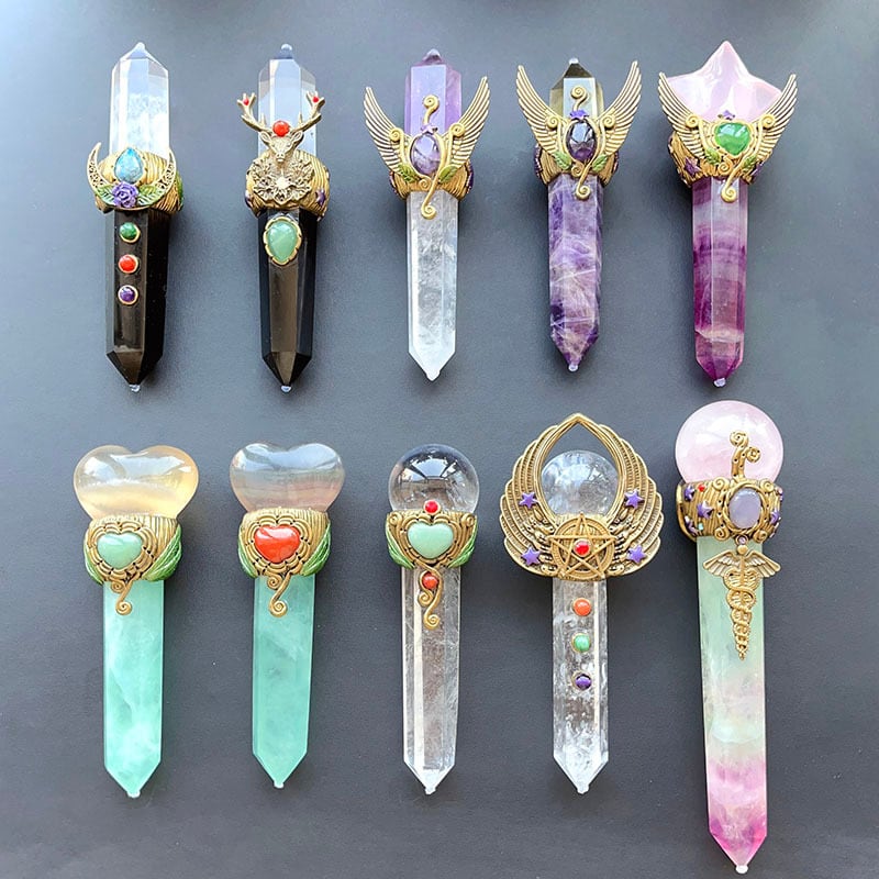 Magica wand クリスタルヒーリングワンドⅠ M23325 | 奇妙な洋装雑貨店