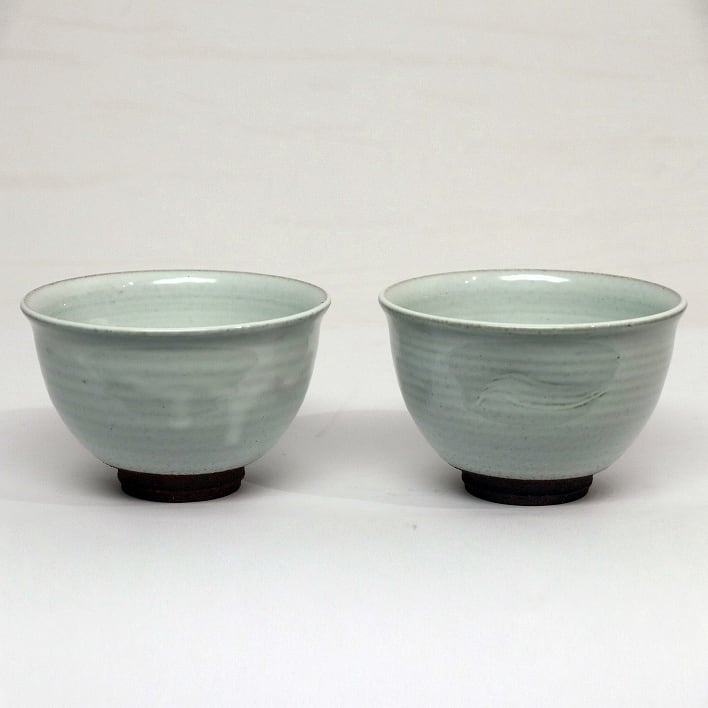 萩焼・緑栄窯・松野龍司作・多様碗揃・No.190411-074・梱包サイズ60