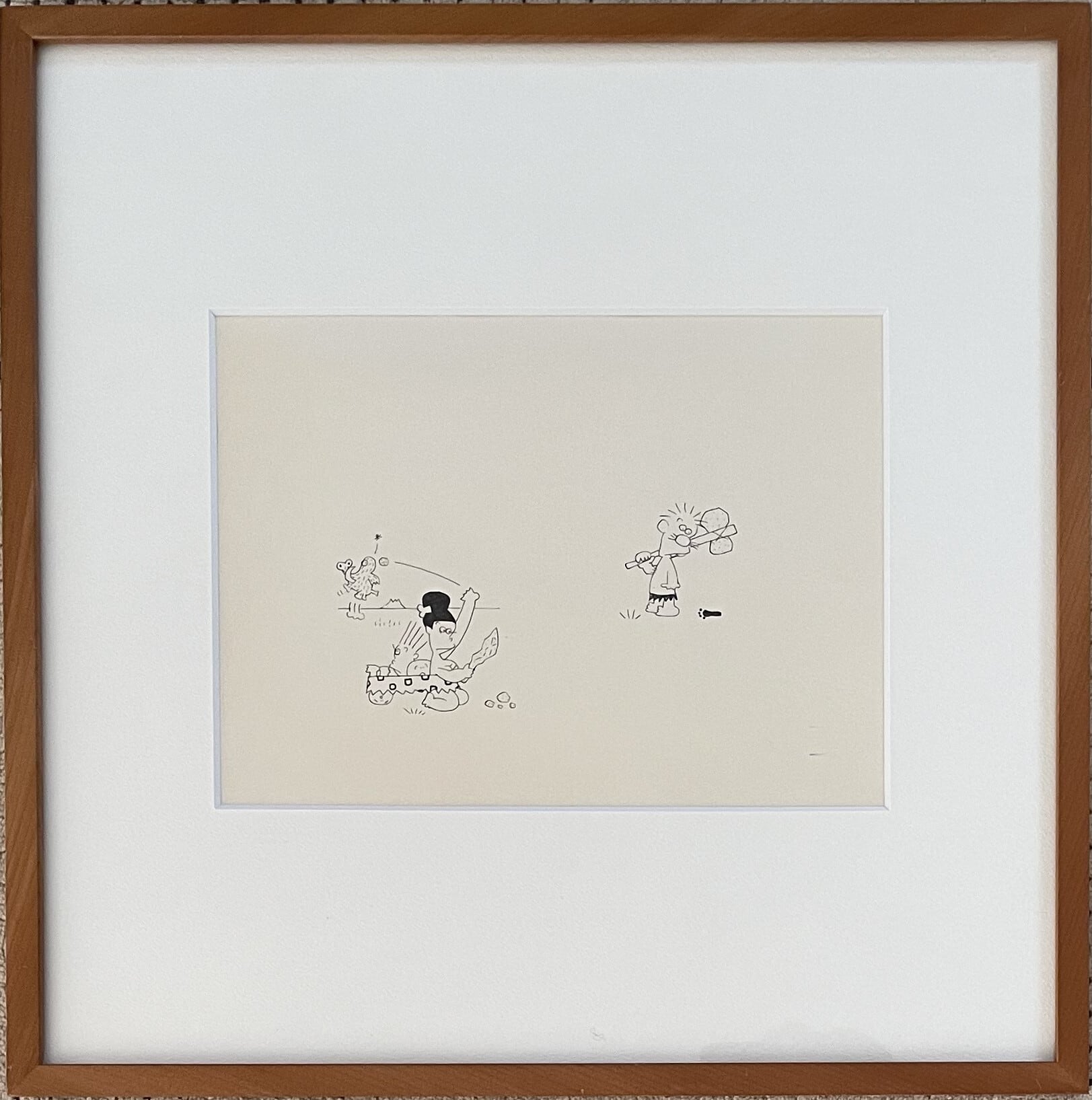 園山俊二 「ギャートルズ 原画」 | ART BASE 山田書店