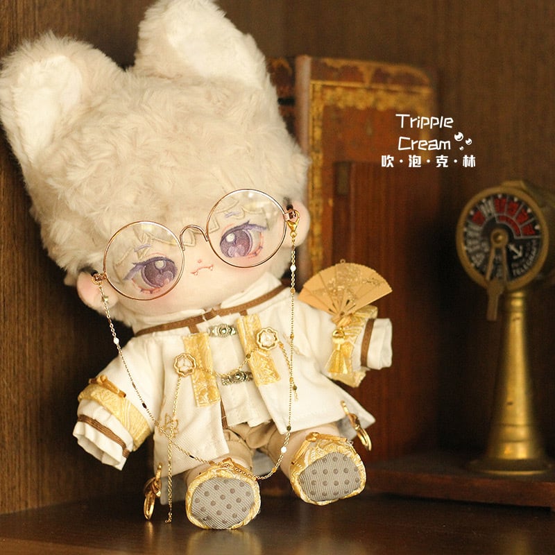 20cmぬい服】ゴージャス漢服風コーデ 20cm着せ替えぬいぐるみ用 お洋服