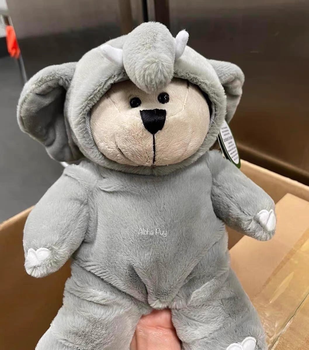 タイ ゾウ ぞうさん ぬいぐるみ 小物 置物 bearista ベアリスタ 熊