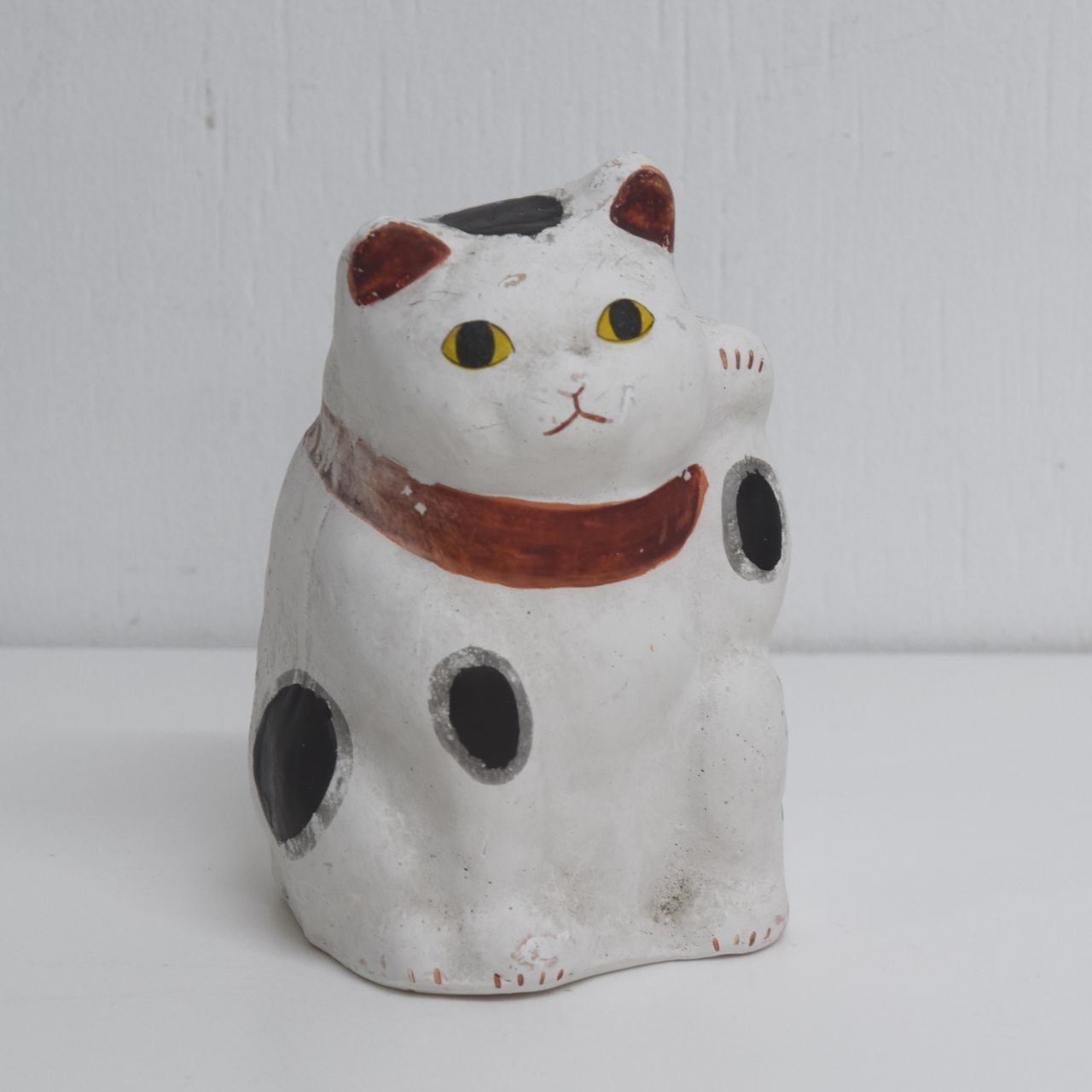 今戸焼 火入れ招き猫 土人形 | 一丁目ねこ番地 by D-plus-stock
