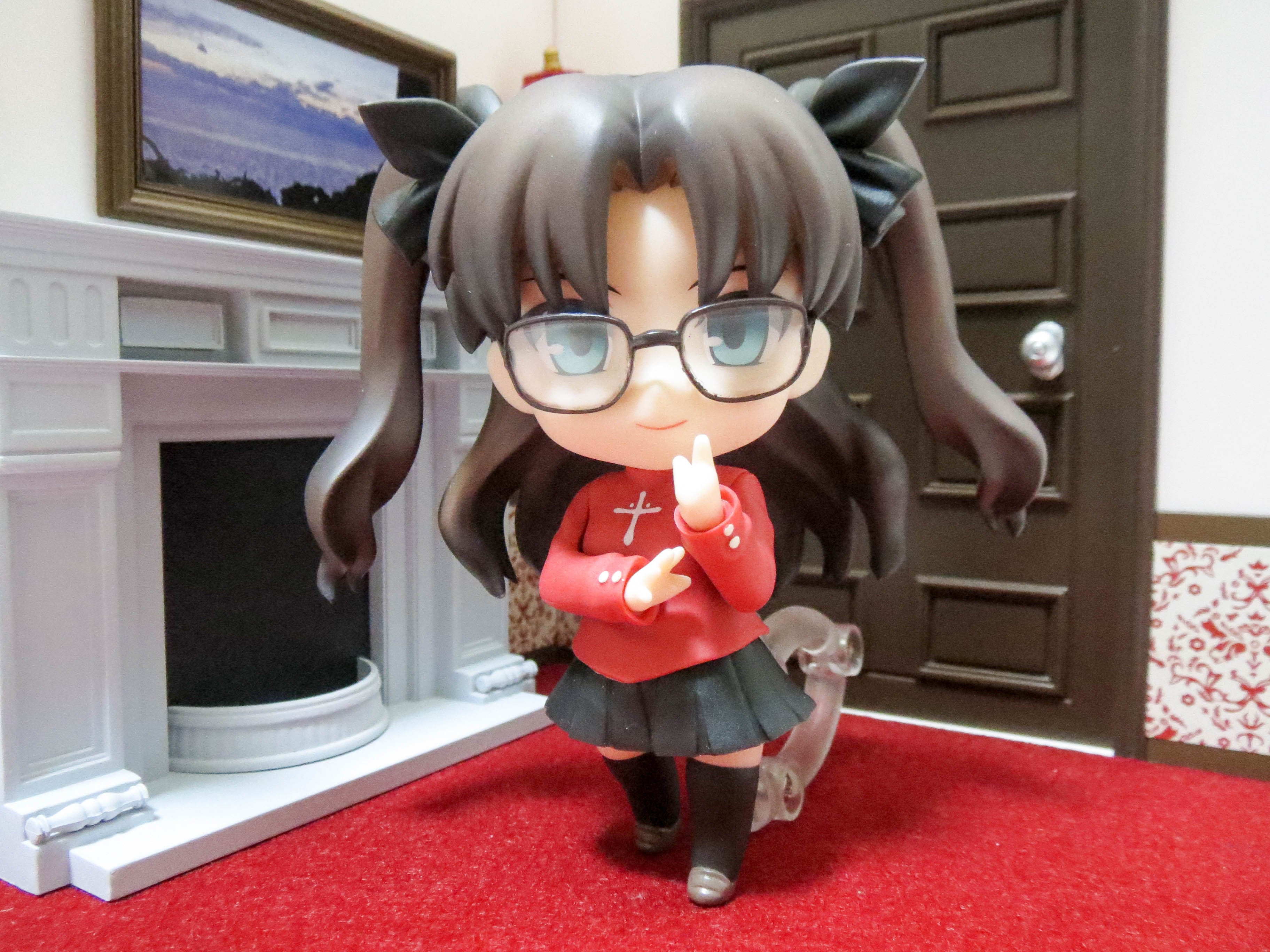 再入荷【409】 遠坂凛 髪パーツ ツーサイドアップ ねんどろいど