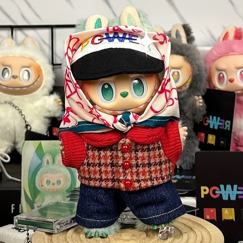 labubu ラブブ G-DRAGON 17センチ ぬい服 着ぐるみ 着せ替え服 | shigure