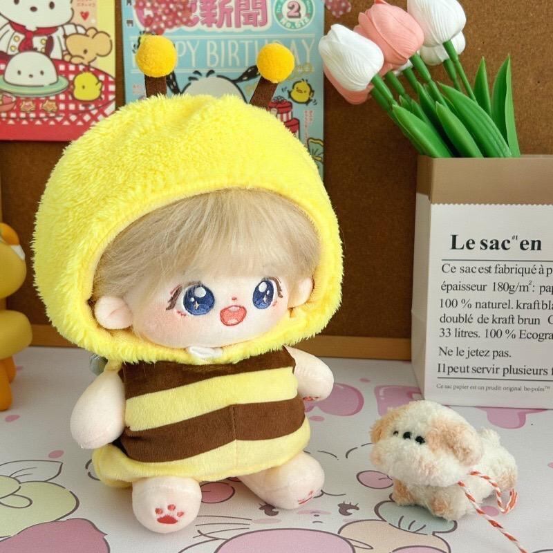 10cm.15cm.20cmぬい服】 かわいい ミツバチの着ぐるみ服 ぬいぐるみ用