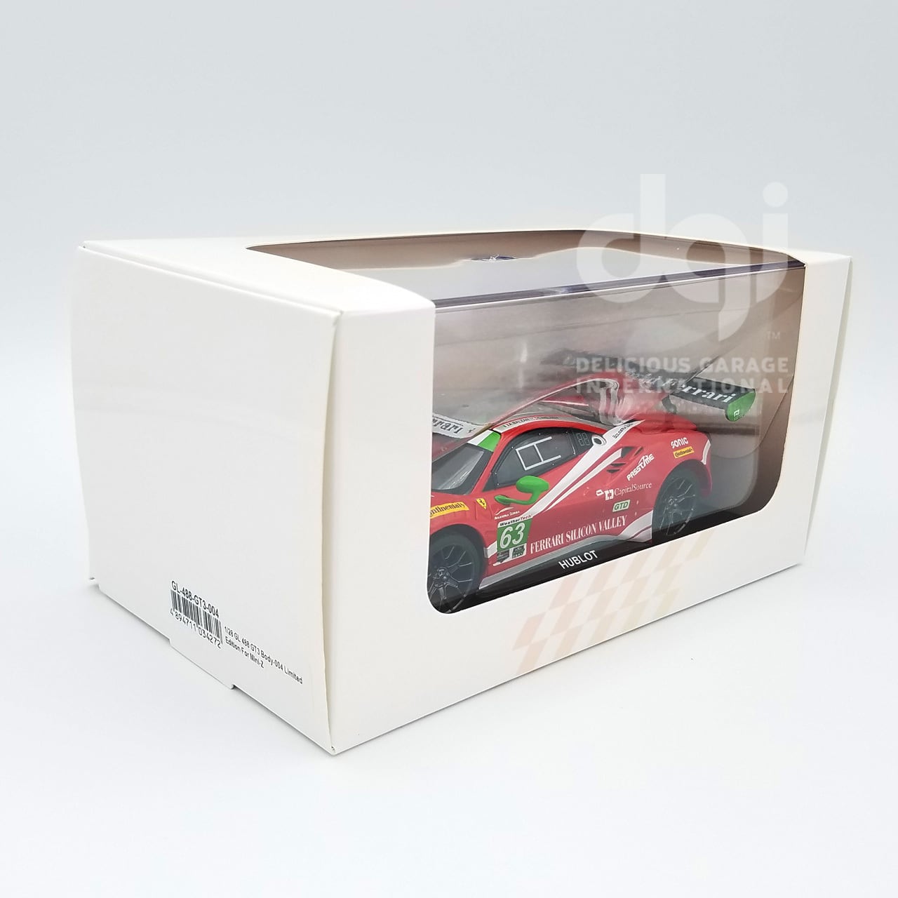 GL-Racing Ferrari 488 GT3 SC ボディ ミニッツ Mini-z ASC