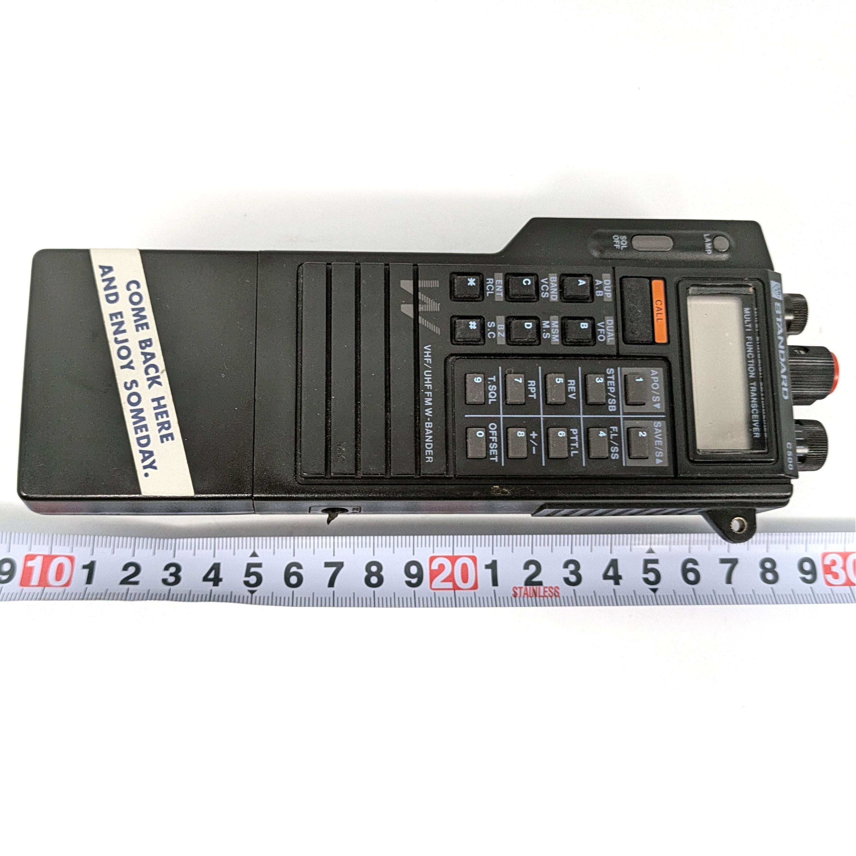 STANDARD(スタンダード)・VHF/UHFハンディトランシーバー・C500