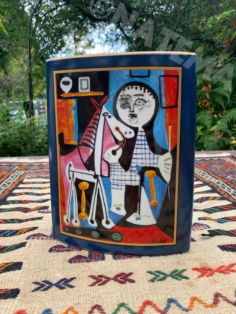 ピカソ 花瓶 クロードの木馬 THE PABLO PICASSO COLLECTION フラワー